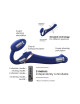 Strap-on-me Multi Orgasm bleu nuit L