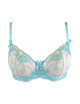 Soutien-gorge dentelle bleu V-10131 - Axami
