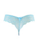 String tanga bleu V-10128 - Axami