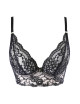 Soutien-gorge bustier noir V-10511 - Axami