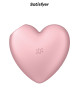 Double stimulateur Cutie Heart rose - Satisfyer