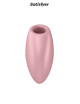 Double stimulateur Cutie Heart rose - Satisfyer