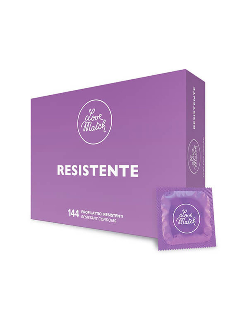 144 Préservatifs résistants Love Match