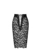 Jupe lacée Ambivalence F302 dentelle