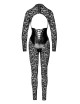 Combinaison corset Enigma F299 dentelle et wetlook