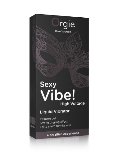 Gel d'excitation Sexy Vibe High Voltage Liquid Vibrator