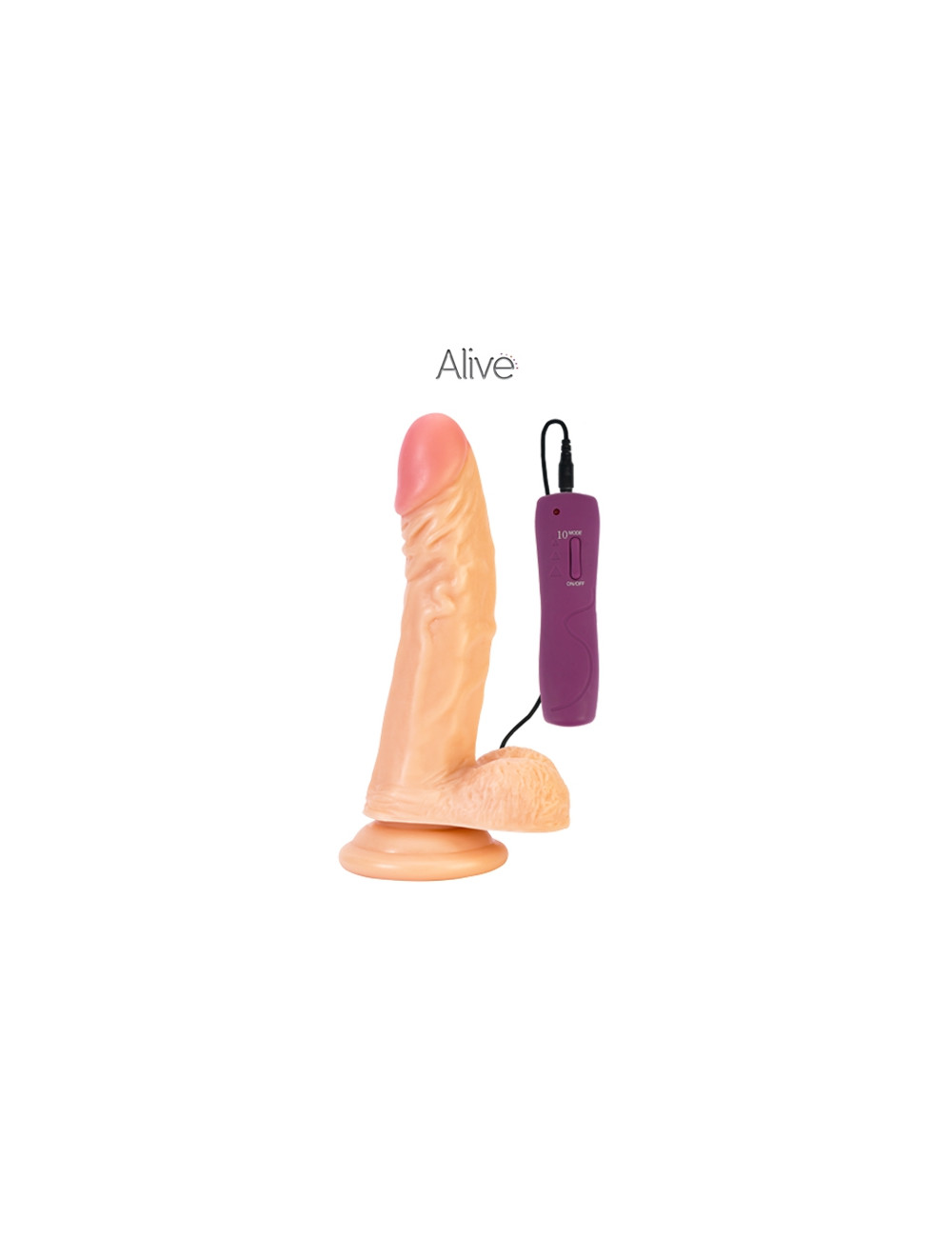 Vibromasseur réaliste Enzo - Alive