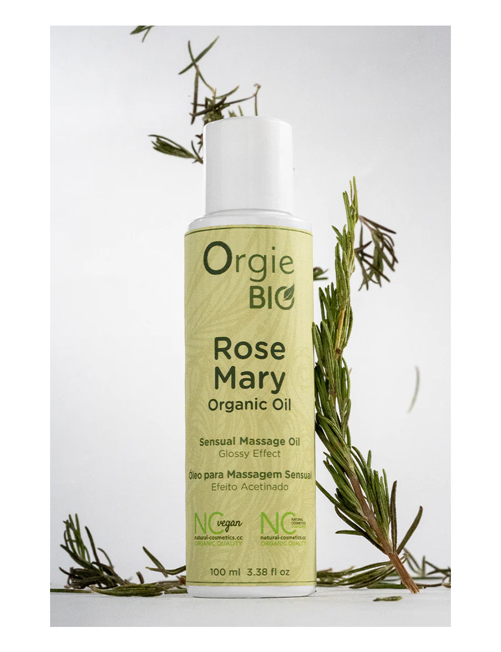 Huile de massage Bio au Romarin - Orgie