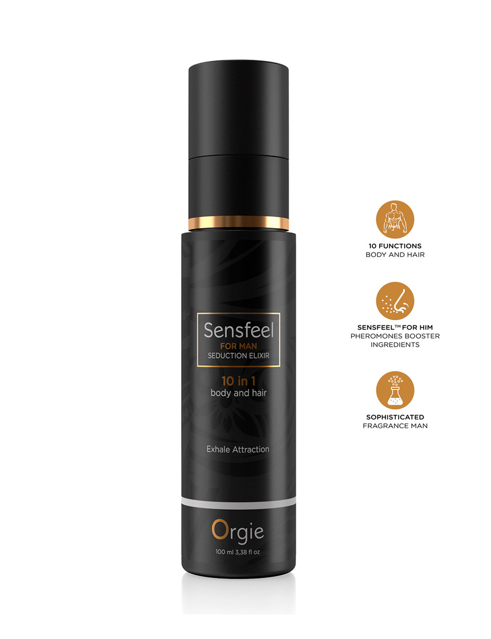 Elixir de Séduction Sensfeel 10 en 1 Pour Homme