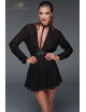 Minirobe choker en mousseline F150