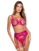 Porte-jarretelles Rose V-10252 - Axami