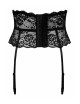 Ceinture porte-jarretelles noir - Cottelli Lingerie
