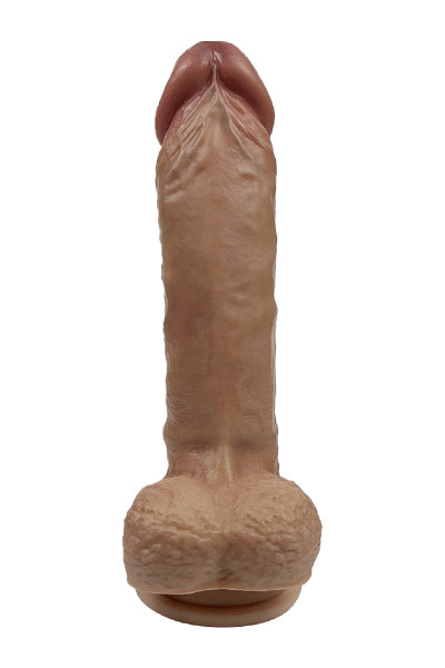 Gode Real Skin Suprème Model 1 flesh 21 cm - SilexD
