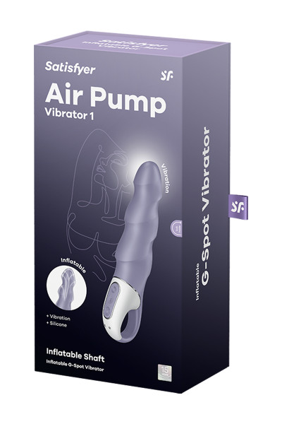 Vibro gonflable Satisfyer Air Pump Vibrator 1
