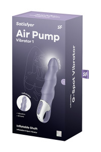 Vibro gonflable Satisfyer Air Pump Vibrator 1