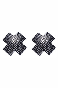 Caches tétons croix - Cotelli Accessoires