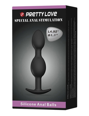 Silicone anal balls 12,5 cm