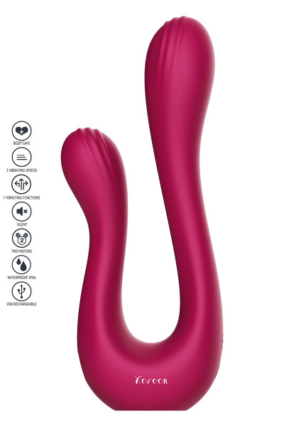 Double vibro flexible Sync Sensation - Xocoon