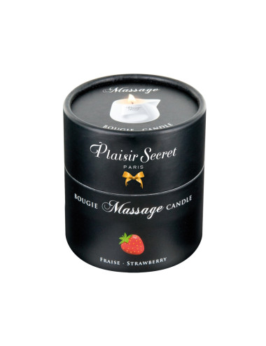 Bougie de massage - Fraise