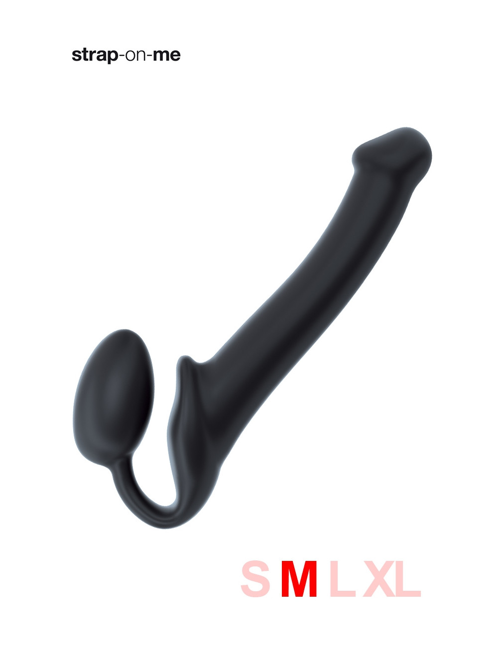 Gode ceinture strap-on noir M