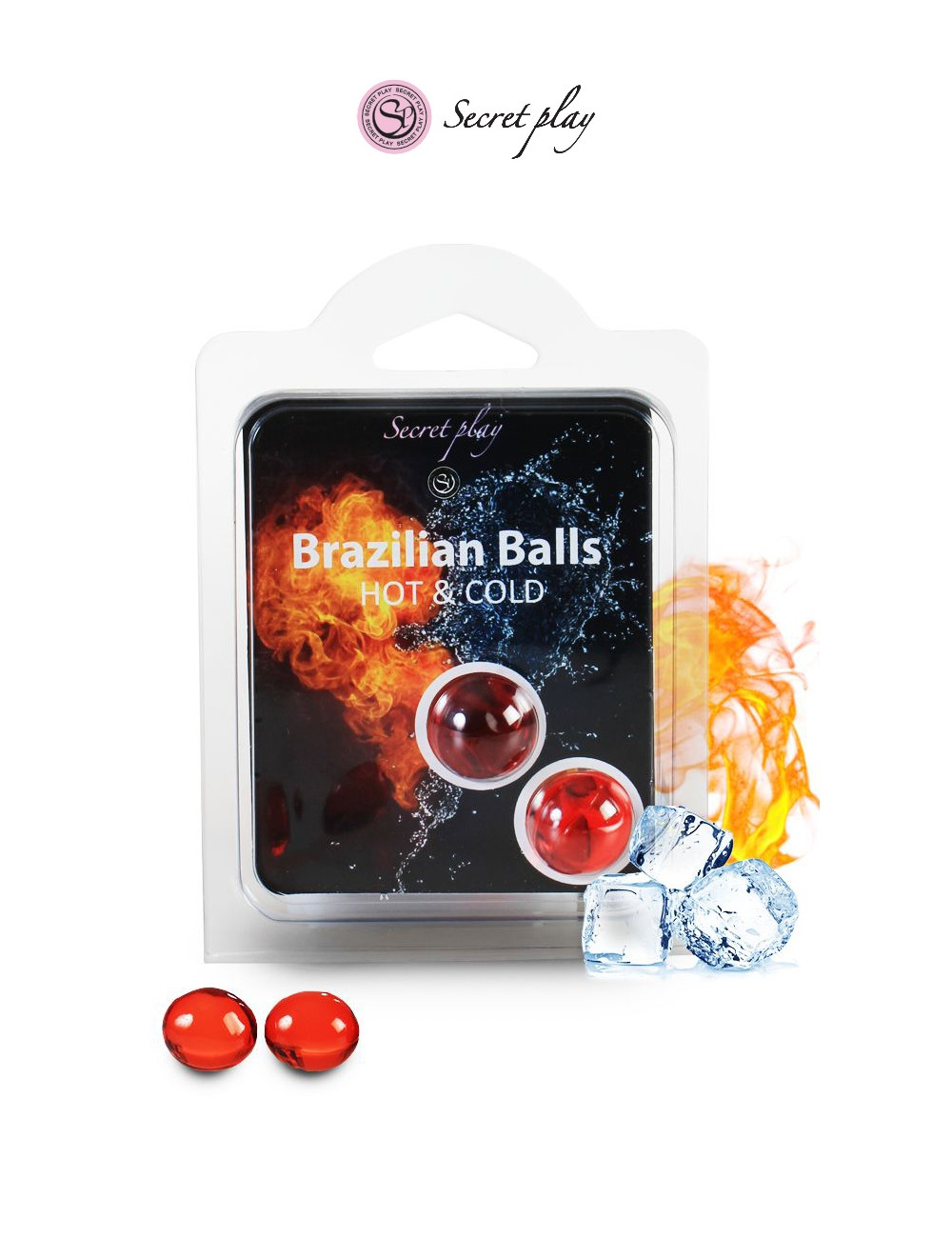 2 Brazillian balls effet chaud & froid