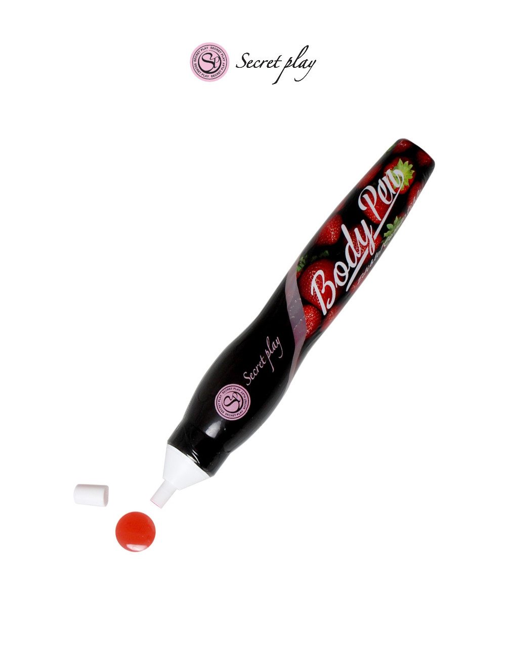 Stylo comestible Fraise