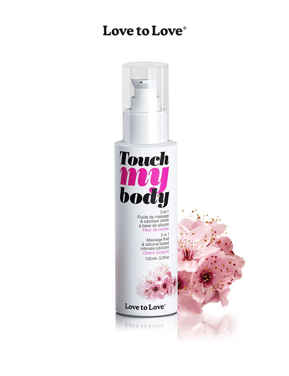 Fluide massage & lubrifiant - cerisier
