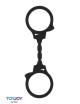 Menottes silicone stretchy - noir