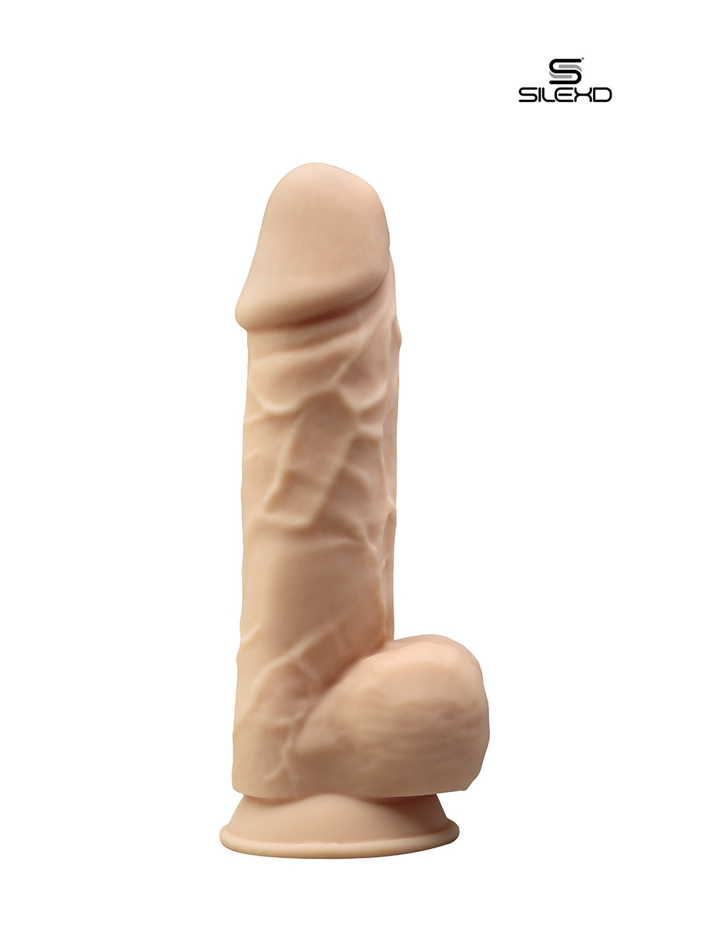 Gode double densité chair 21,5 cm - Modèle 4