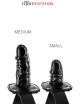 Bâillon avec gode interne - Fetish Tentation