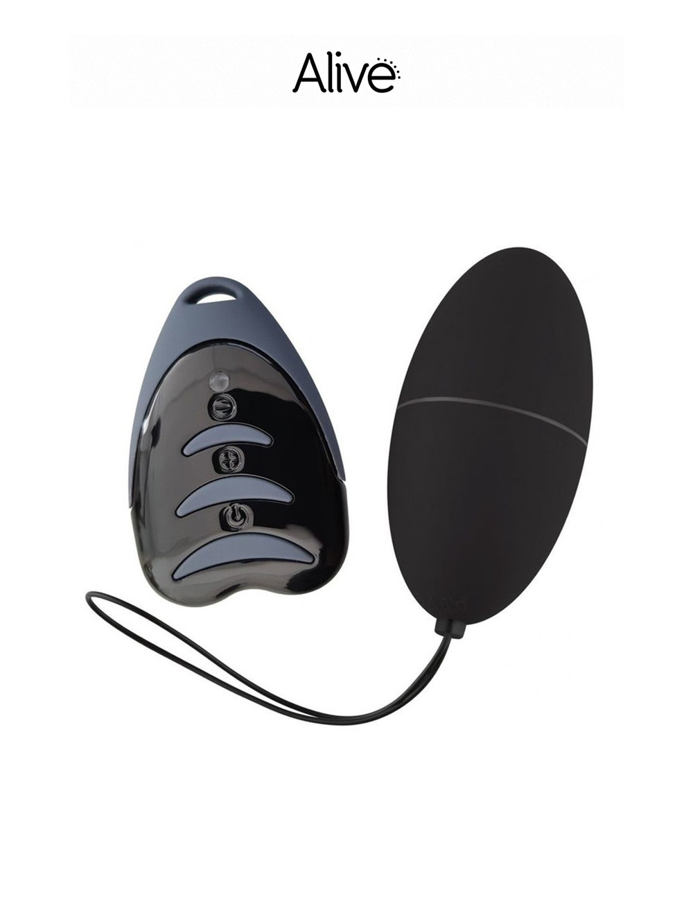 Oeuf vibrant télécommandé Magic egg 3 - noir