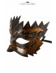 Masque semi-rigide cuivré Don Giovanni
