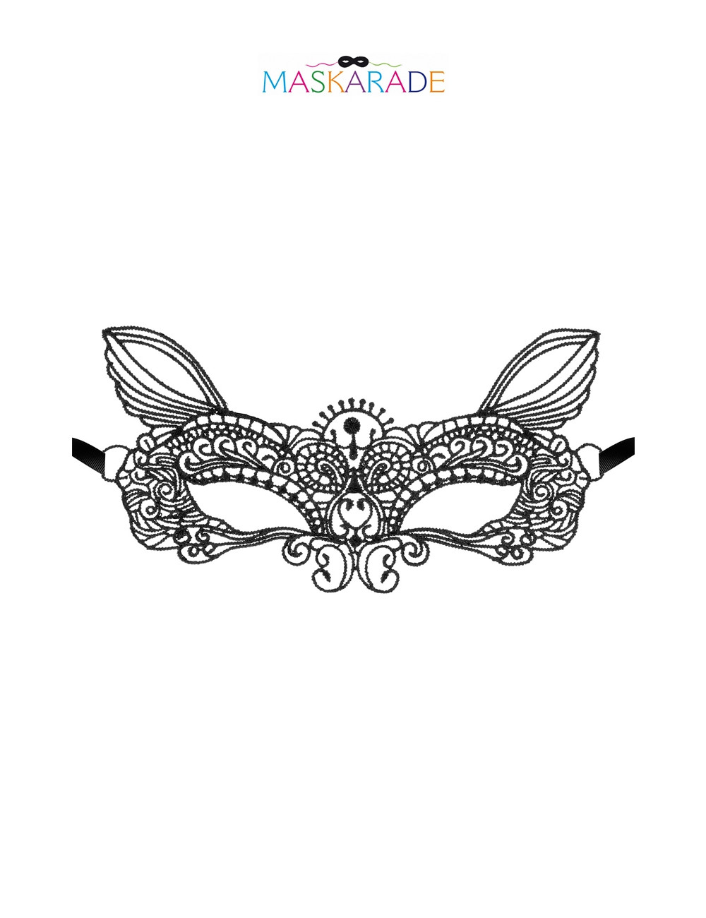 Loup broderie souple Pleine Lune