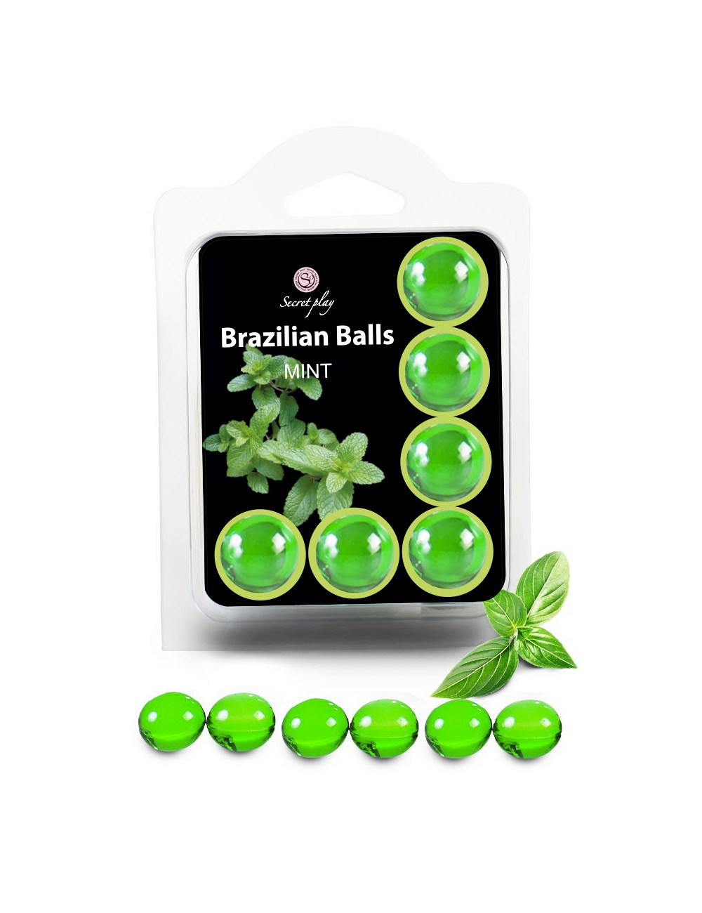6 Brazilian Balls - menthe