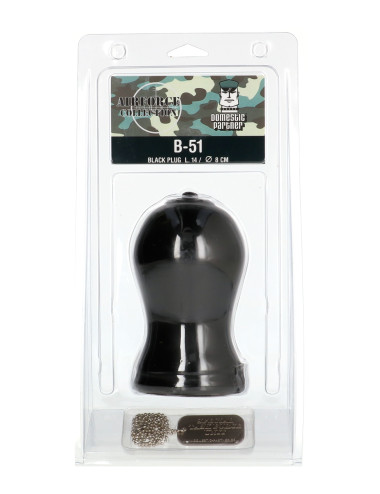 Plug 14x8cm B-51 - Domestic Partner