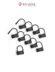 Scellés plastiques pour cage Pubic Enemy - Mystim