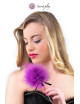 Plumeau 18 cm violet