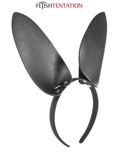 Oreilles de lapin en simili cuir - Fetish Tentation