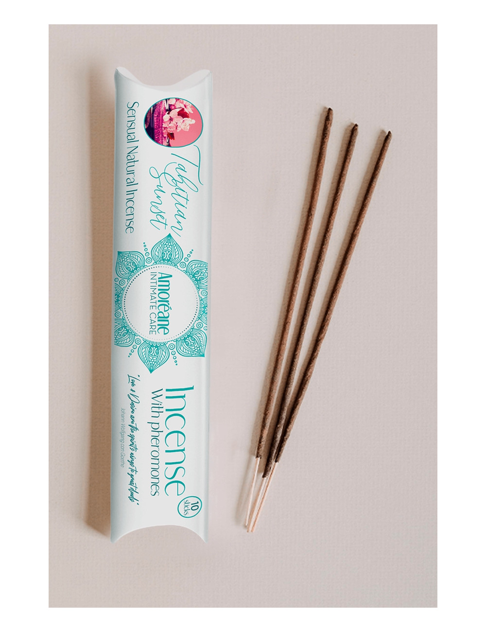 Encens aux phéromones Tahitian sunset - Amoreane