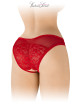 Tanga rouge ouvert Ava - Fashion Secret