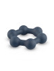 Cockring Hexagonal avec billes en acier - Boners
