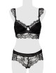 Ensemble culotte et balconnet dentelle - Grey Velvet