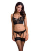 Ensemble culotte à jarretelles et bustier Lara - Casmir