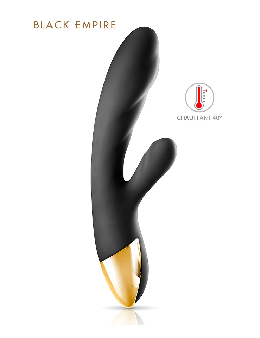 Vibromasseur chauffant My Queen 2 - Black Empire