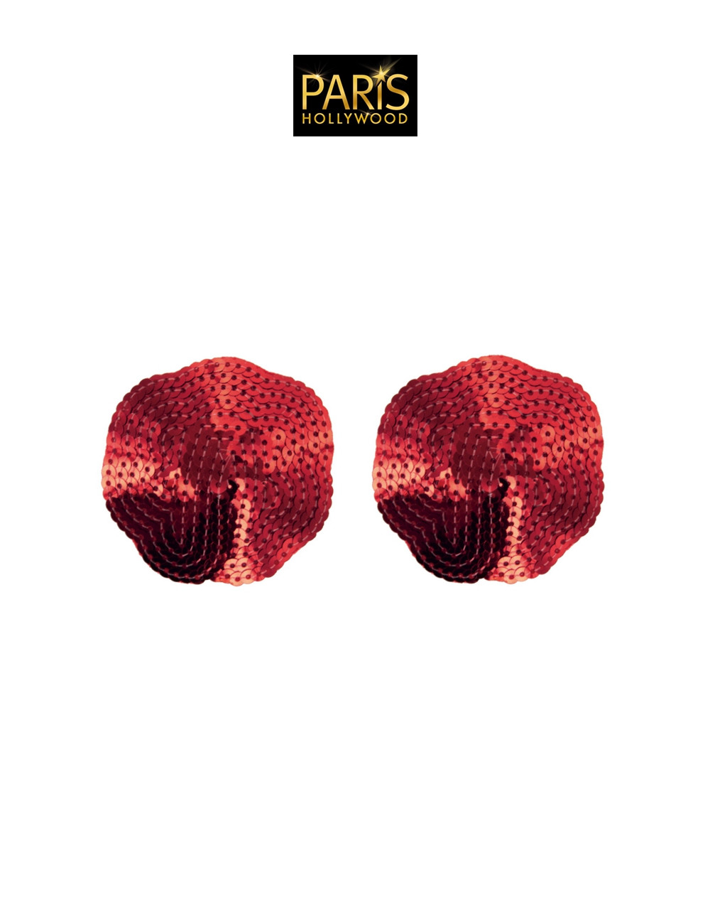 Nipples rouges sequin - Paris Hollywood