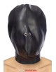 Cagoule BDSM fermée simili cuir - Fetish Tentation