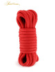 Corde de bondage rouge 5m - Sweet Caress