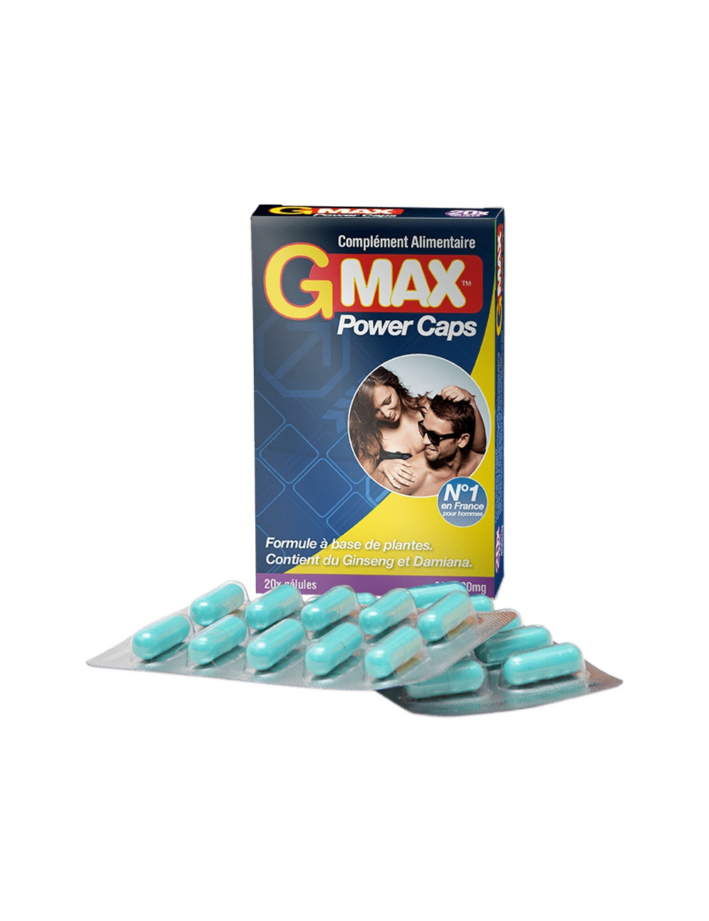 G-Max Power Caps Homme (20 gélules)