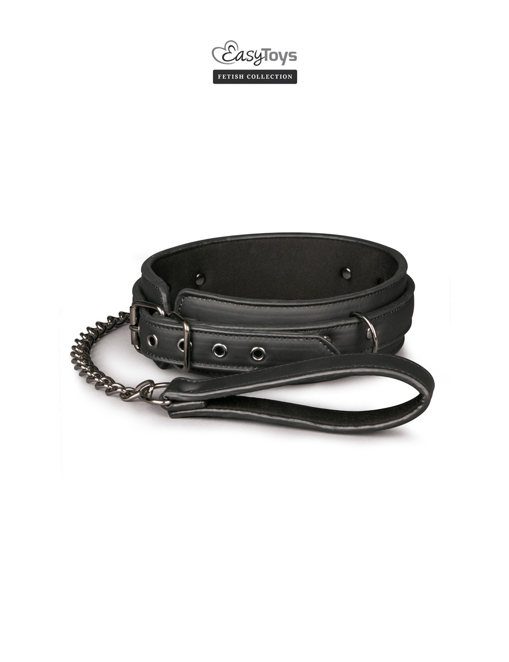 Collier fétichiste et laisse - Easytoys Fetish Collection