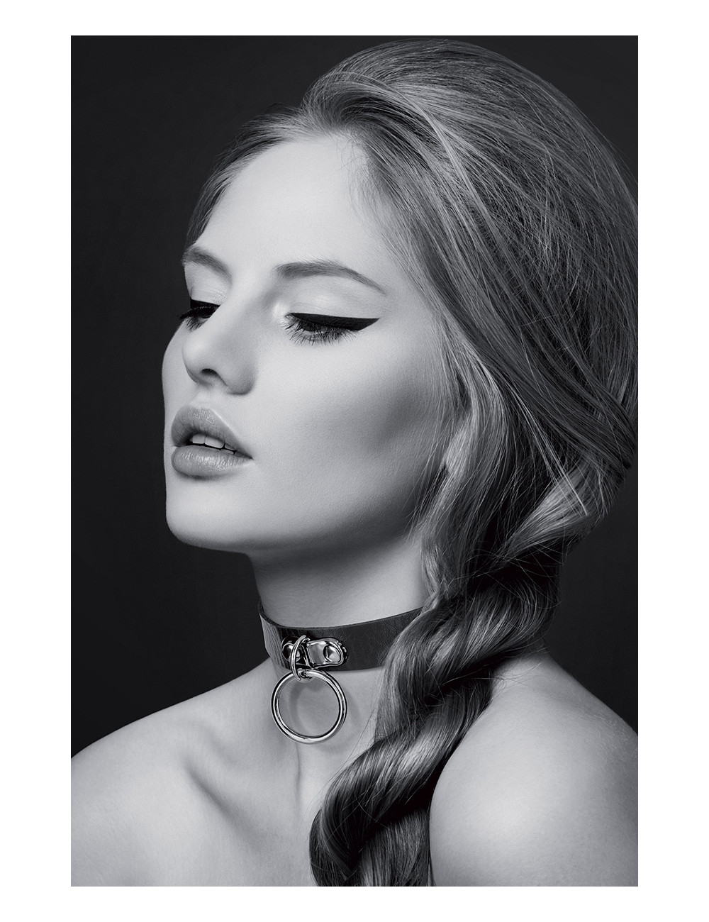 Collier Fetish avec anneau - Bijoux Pour Toi